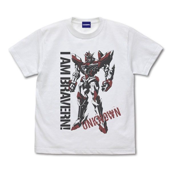 勇氣爆發Bang Bravern : 日版 (中碼)「布雷邦」白色 T-Shirt