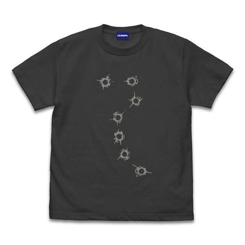 北斗之拳 : 日版 (中碼) 北斗七星狀傷痕 夜光 墨黑色 T-Shirt