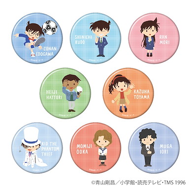 名偵探柯南 收藏徽章 ゆるパレット D柄 (8 個入) Chara Badge Collection Yuru Pallet D Pattern (8 Pieces)【Detective Conan】
