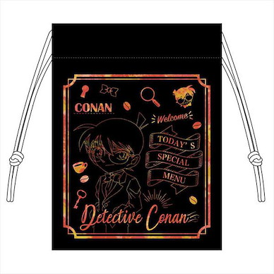 名偵探柯南 「江戶川柯南」Scratch Art 索繩小物袋 Scratch Art Drawstring Bag Conan Edogawa【Detective Conan】