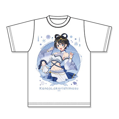 出租女友 (均碼)「更科瑠夏」星座 Ver. 白色 T-Shirt Original Illustration Graphic T-Shirt Constellation Ver. Sarashina Ruka【Rent-A-Girlfriend】