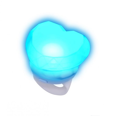 周邊配件 LUMICA 發光戒指 心形 (8 色) LUMICA Lumi Jewel Ring Heart【Boutique Accessories】