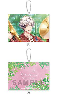 歌之王子殿下 「黑崎蘭丸」小 Cushion 掛飾 はなさくもりのおんがくかい Ver. Mini Cushion Key Chain Woodland Concert Another Shot Ver. Kurosaki Ranmaru【Uta no Prince-sama】