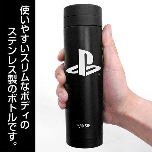 PlayStation : 日版 「PlayStation」黑色 保溫瓶