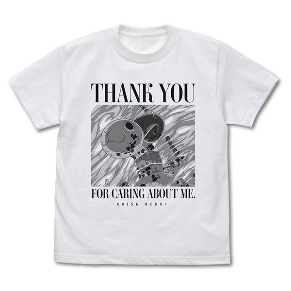 海賊王 : 日版 (細碼)「前進梅利號」白色 T-Shirt