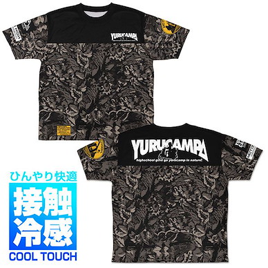 搖曳露營△ (中碼)「YURUCAMP」涼爽 雙面 全彩 T-Shirt Cool-Feel Double-sided Full Graphic T-Shirt /M【Laid-Back Camp】