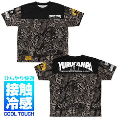 搖曳露營△ : 日版 (中碼)「YURUCAMP」涼爽 雙面 全彩 T-Shirt