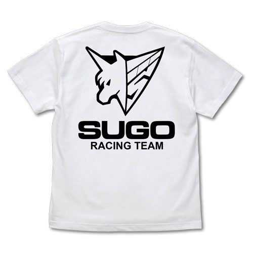 高智能方程式 : 日版 (細碼)「SUGO ASURADA」隊員 白色 T-Shirt