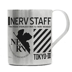 新世紀福音戰士 : 日版 「NERV」雙層不銹鋼杯