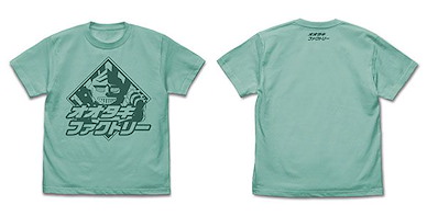 哥斯拉系列 (細碼)「オオタキファクトリー」工廠 薄荷綠 T-Shirt Otaki Factory T-Shirt /MINT GREEN-S【Godzilla】