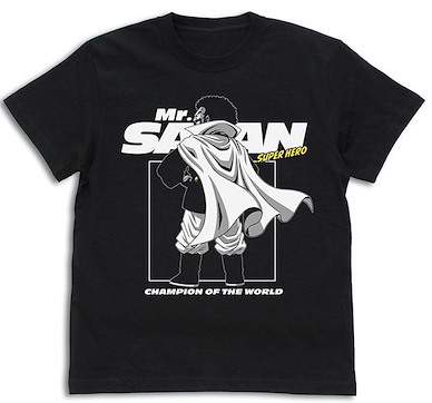 龍珠 (加大)「撒旦先生」黑色 T-Shirt Mister Satan T-Shirt /BLACK-XL【Dragon Ball】