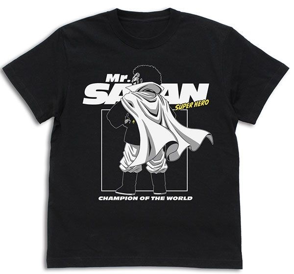 龍珠 : 日版 (加大)「撒旦先生」黑色 T-Shirt