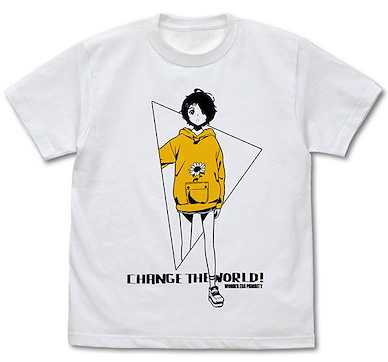 奇蛋物語 Wonder Egg Priority (中碼)「大戶愛」白色 T-Shirt Ai Ohto T-Shirt /WHITE-M【Wonder Egg Priority】