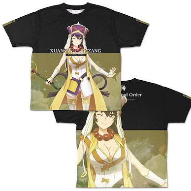Fate系列 (大碼)「Caster (玄奘三藏)」-神聖圓桌領域卡美洛- 雙面 全彩 T-Shirt Fate/Grand Order -Divine Realm of the Round Table: Camelot- Genjo Sanzo Double-sided Full Graphic T-Shirt /L【Fate Series】