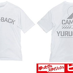 搖曳露營△ (加大)「CAMPER」半袖 白色 T-Shirt Big Silhouette T-Shirt Ver.2.0 /WHITE-XL【Laid-Back Camp】