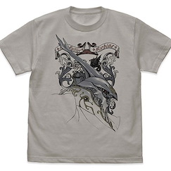 聖戰士登霸 : 日版 (細碼)「雪霸」淺灰 T-Shirt