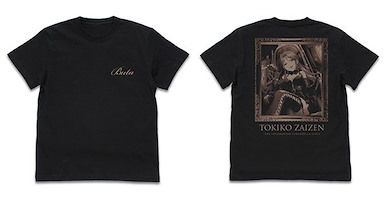 偶像大師 灰姑娘女孩 (中碼)「財前時子」黑色 T-Shirt Tokiko-sama's Pig T-Shirt /BLACK-M【The Idolm@ster Cinderella Girls】