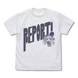 超異域公主連結 Re:Dive (加大)「鏡華」白色 T-Shirt Kyouka's "Report!" T-Shirt /WHITE-XL【Princess Connect! Re:Dive】