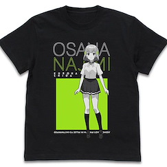 青梅竹馬絕對不會輸的戀愛喜劇 (大碼)「志田黑羽」黑色 T-Shirt Kuroha Shida T-Shirt /BLACK-L【Osananajimi ga Zettai ni Makenai Love Comedy】