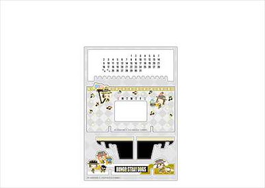文豪 Stray Dogs Sanrio 系列 樂隊 Ver. 亞克力枱座萬年曆 B 款 Sanrio Characters Acrylic Calendar B Orchestra Ver.【Bungo Stray Dogs】