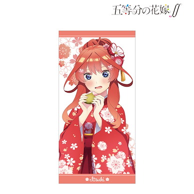 五等分的新娘 「中野五月」櫻和裝 Ver. 大毛巾 Original Illustration Cherry Blossom Kimono Ver. Bath Towel Itsuki【The Quintessential Quintuplets】