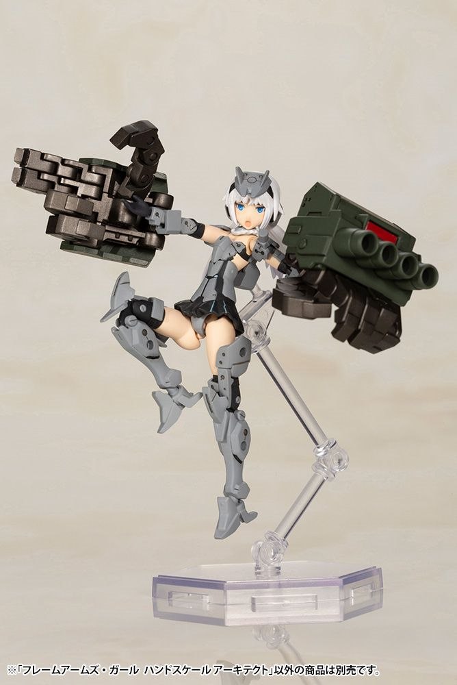 機甲少女 : 日版 HAND SCALE 嬌小系列「骨姬」組裝模型