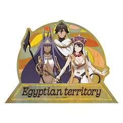 Fate系列 : 日版 「埃及側」行李箱 貼紙