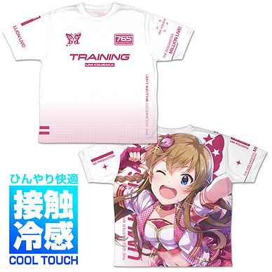 偶像大師 百萬人演唱會！ (大碼)「高坂海美」清涼 雙面 T-Shirt Umi Kousaka Cool Double-sided Full Graphic T-Shirt /L【The Idolm@ster Million Live!】