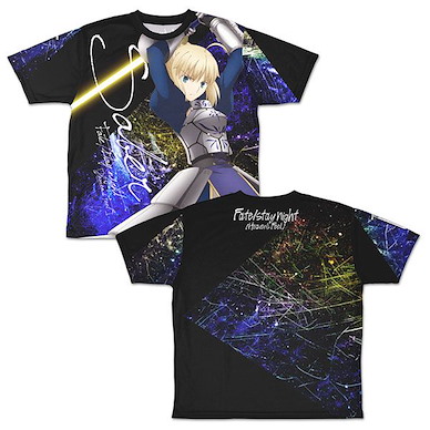 Fate系列 (大碼)「Saber (Altria Pendragon)」雙面 全彩 T-Shirt Saber Double-sided Full Graphic T-Shirt /L【Fate Series】