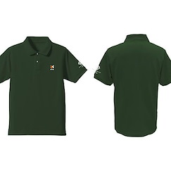 機動戰士高達系列 : 日版 (中碼)「ZEONIC企業」郵差綠 刺繡 Polo Shirt
