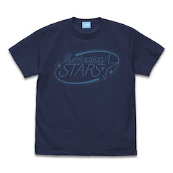 偶像大師 閃耀色彩 (大碼)「illumination STARS」藍紫色 T-Shirt 283 Pro Illumination Stars Unit T-Shirt /INDIGO-L【The Idolm@ster Shiny Colors】
