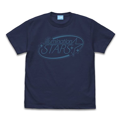 偶像大師 閃耀色彩 (大碼)「illumination STARS」藍紫色 T-Shirt 283 Pro Illumination Stars Unit T-Shirt /INDIGO-L【The Idolm@ster Shiny Colors】