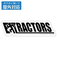 電影系列 : 日版 「ETRACTORS」Estab Life -Escape from Hell- 室外對應 貼紙 (3.1cm × 11cm)