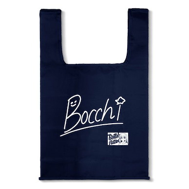 孤獨搖滾 「後藤一里」Bocchi 深藍色 購物袋 Anime Bocchi-chan's Autograph Eco Bag/NAVY【Bocchi the Rock!】