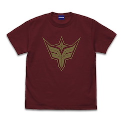勇氣爆發Bang Bravern : 日版 (細碼)「布雷邦」標誌 酒紅色 T-Shirt