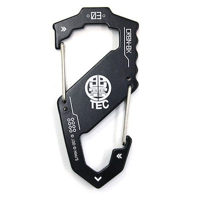 怪獸8號 出雲科技 黑色 S型 登山扣 Izumo Tech S-shaped Carabiner【Kaiju No. 8】