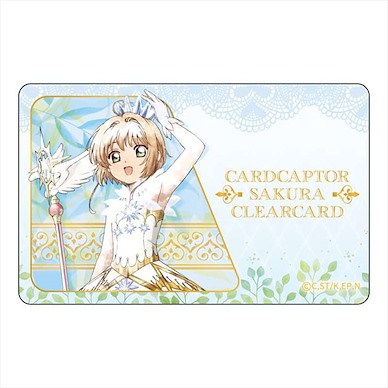 百變小櫻 Magic 咭 「木之本櫻」Clear Card 葉隙流光藝術 IC 咭貼紙 Komorebi Art IC Card Sticker Sakura Kinomoto B (Costume Clear)【Cardcaptor Sakura】