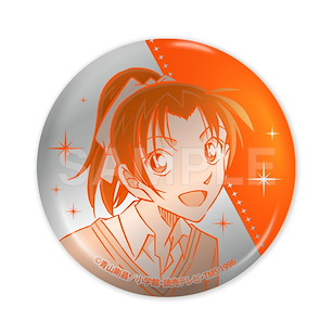 名偵探柯南 「遠山和葉」金屬風格 76mm 徽章 Metal Can Badge Metal Kazuha【Detective Conan】