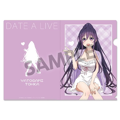 約會大作戰 「夜刀神十香」睡衣 Ver. A4 文件套 Original Illustration Clear File Yatogami Tohka Nightwear Ver.【Date A Live】