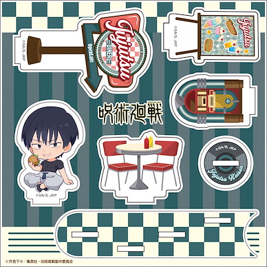 咒術迴戰 「伏黑甚爾」餐廳 Ver. 亞克力背景小企牌 Mini Acrylic Diorama Diner Ver. 8 Fushiguro Toji【Jujutsu Kaisen】