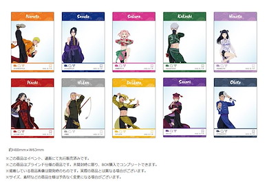 火影忍者系列 SNS風 透明咭 原創服裝 Ver. Vol.1 (10 個入) Original Illustration SNS Style Clear Card Collection Original Costume Ver. Vol. 1 (10 Pieces)【Naruto Series】