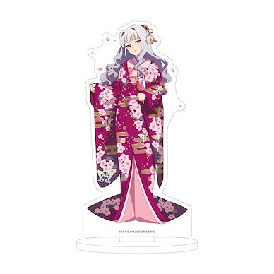 偶像大師 百萬人演唱會！ 「四条貴音」櫻の和裝 Ver. 亞克力企牌 Acrylic Stand 05 Shijou Takane Cherry Blossom Kimono Ver. (Original Illustration)【The Idolm@ster Million Live!】