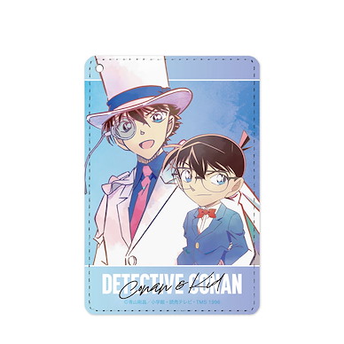 名偵探柯南 「江戶川柯南 + 怪盜基德」Ani-Art 皮革證件套 Vol.8 Edogawa Conan & Kaito Kid Ani-Art Vol. 8 1 Pocket Pass Case【Detective Conan】