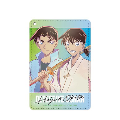 名偵探柯南 「服部平次 + 沖田總司」Ani-Art 皮革證件套 Vol.8 Hattori Heiji & Okita Soshi Ani-Art Vol. 8 1 Pocket Pass Case【Detective Conan】