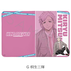 WIND BREAKER 「桐生三輝」皮革醫藥手帳 Prescription Record Book Case G Kiryu Mitsuki【Wind Breaker】