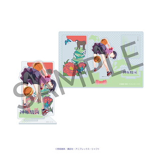 物語系列 「神原駿河」花札柄 亞克力企牌 Charaditional Toy Series Hanafuda Pattern Acrylic Stand Kanbaru Suruga【Monogatari Series】
