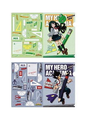 我的英雄學院 「蛙吹梅雨 + 常暗踏陰」文件套 (1 套 2 款) Clear File Set 5 Asui & Tokoyami【My Hero Academia】