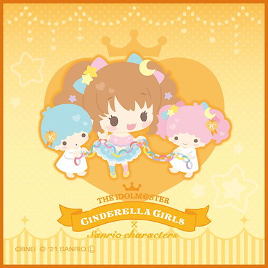 偶像大師 灰姑娘女孩 「諸星きらり」Sanrio 系列 小手帕 Mini Towel Sanrio Characters Kirari Moroboshi【The Idolm@ster Cinderella Girls】