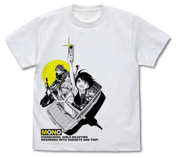 日版 (中碼)「mono」1卷封面插圖 白色 T-Shirt