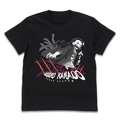 鬼滅之刃 (中碼)「竈門禰豆子」無限列車篇 黑色 T-Shirt Mugen Train Arc Nezuko T-Shirt /BLACK-M【Demon Slayer: Kimetsu no Yaiba】